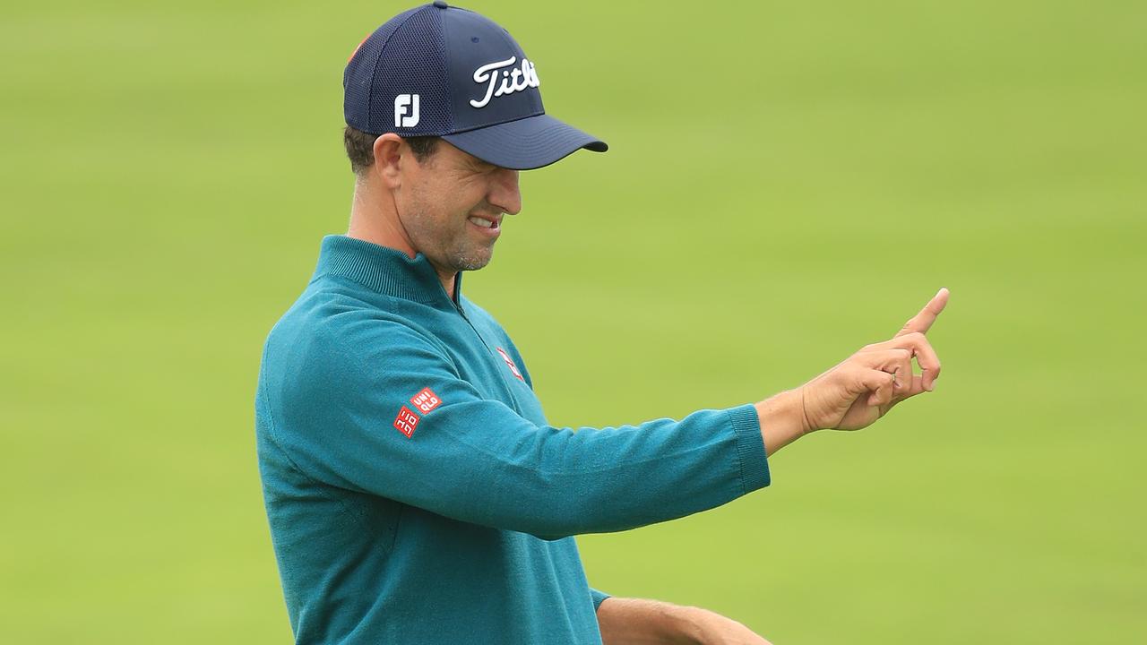 Adam Scott comes so close … again.