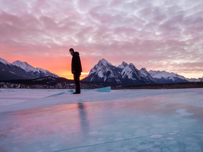 Caption: 7) Abraham Lake - Searching for more bubbles on a beautiful sunrise Warnings 1) credit for photos goes to Ryan Knight Photography, and if online it will get tagged. 2) I don't wish my relationship status be noted other then I moved to Canada by myself on my own adventure. 3) If other media request use of this you may pass it on providing credit is made 4) Photos are not to be sold or printed other then for media (paper/magazine) purposes.