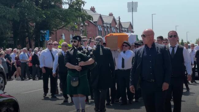 Funeral of ‘Hooded Man’ Joe Clarke takes place in Belfast | news.com.au ...