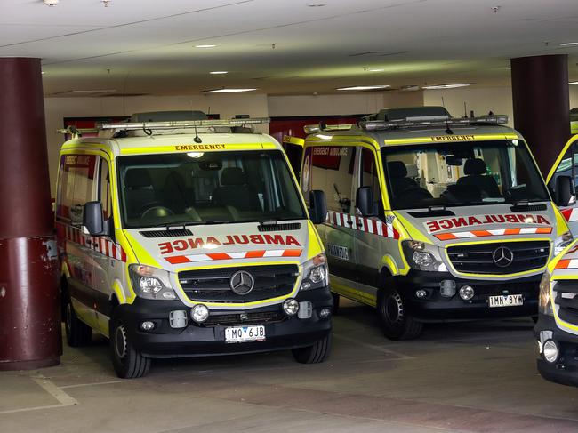 Victoria’s hospital system has been under extreme pressure due to the covid-19 Omicron variant. Picture: Ian Currie