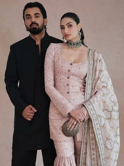 KL Rahul and Athiya Shetty. Picture: Instagram