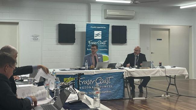 Fraser Coast Regional Council at the Toogoom Community Hall on Wednesday, July 27, for the first council meeting of the financial year.