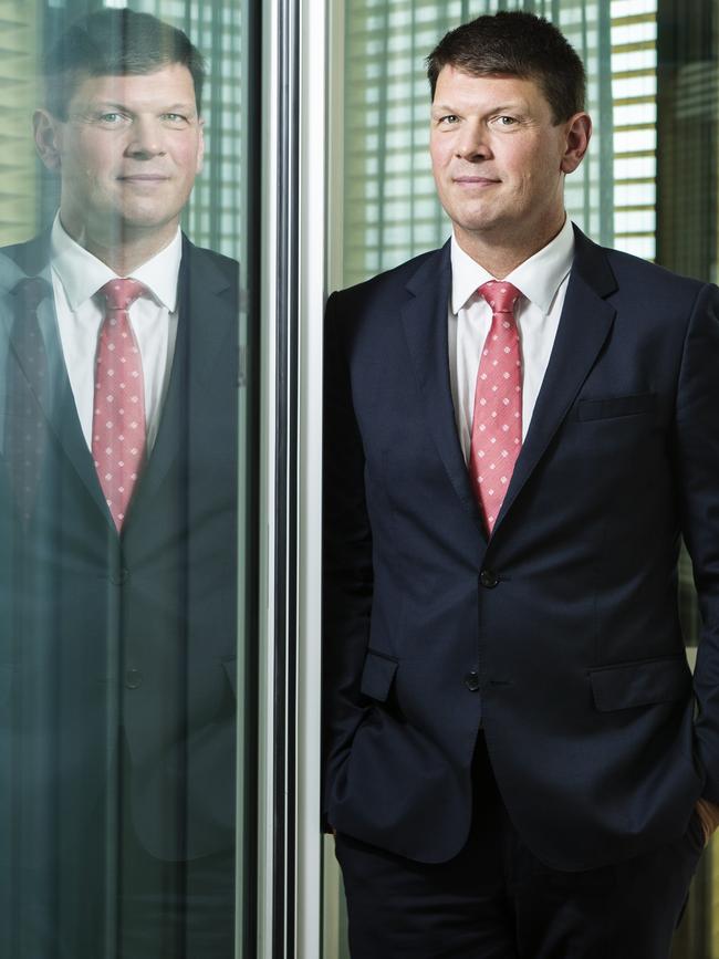 AGL CEO Brett Redman’s departure has shaken the company. Picture: Hollie Adams