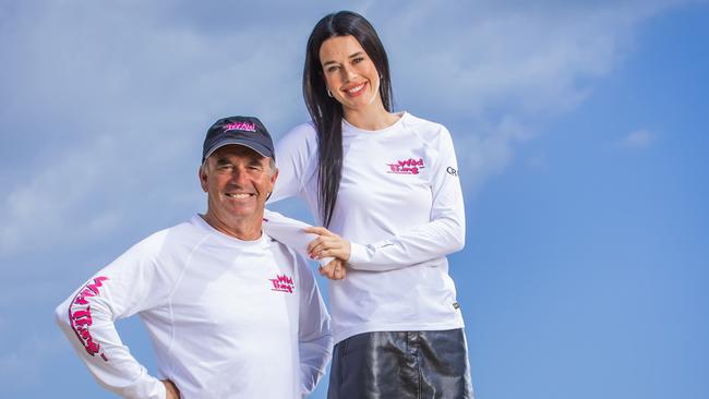 Grant Wharington and daughter Georgia are racing together. Picture: Nigel Hallett