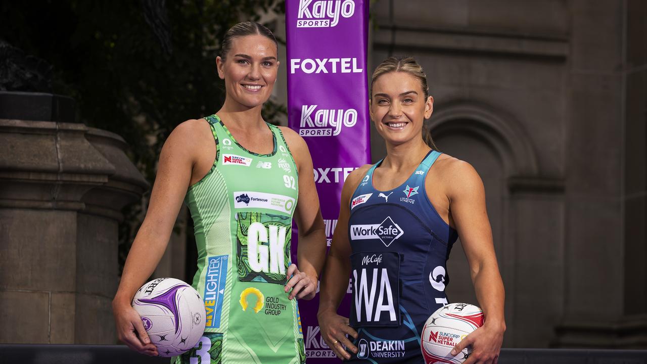 Courtney Bruce and Liz Watson will both be at new clubs in 2024. Picture: Daniel Pockett