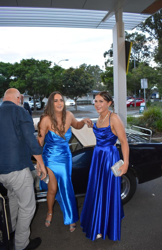 Students at the 2024 Nambour Christian College formal.