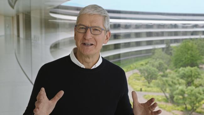 Apple CEO Tim Cook. Picture: AFP