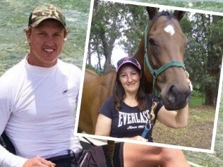 Raiders star Jack Wighton and the horse he saved.