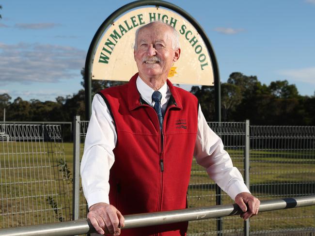 Trevor Hamilton currently a maths teacher at Winmalee High School Picture: David Swift