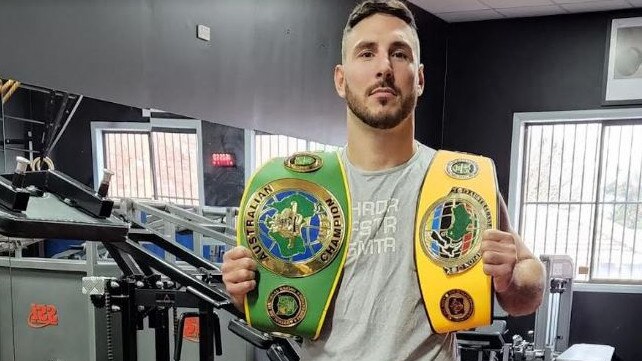 Australian heavyweight champion Kris Terzievski. Picture: Ben Higgins