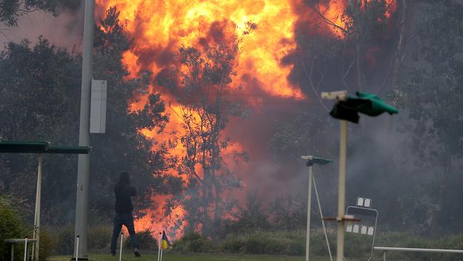 The scene of the tanker crash in 2013. Picture: John Grainger