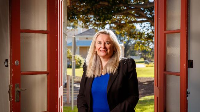 Minda CEO Clare Allen at Minda Head Quarters at North Brighton. Picture: Matt Turner