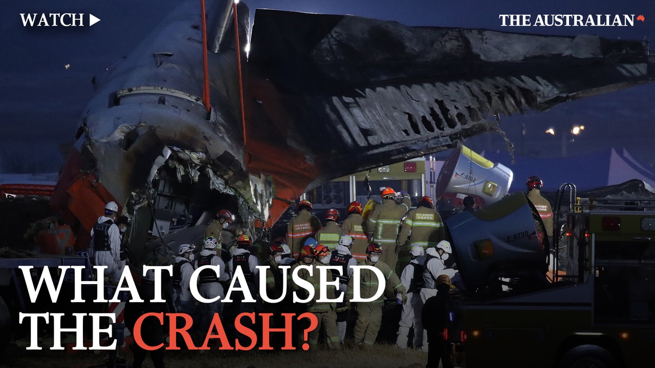 What caused the plane crash in South Korea?