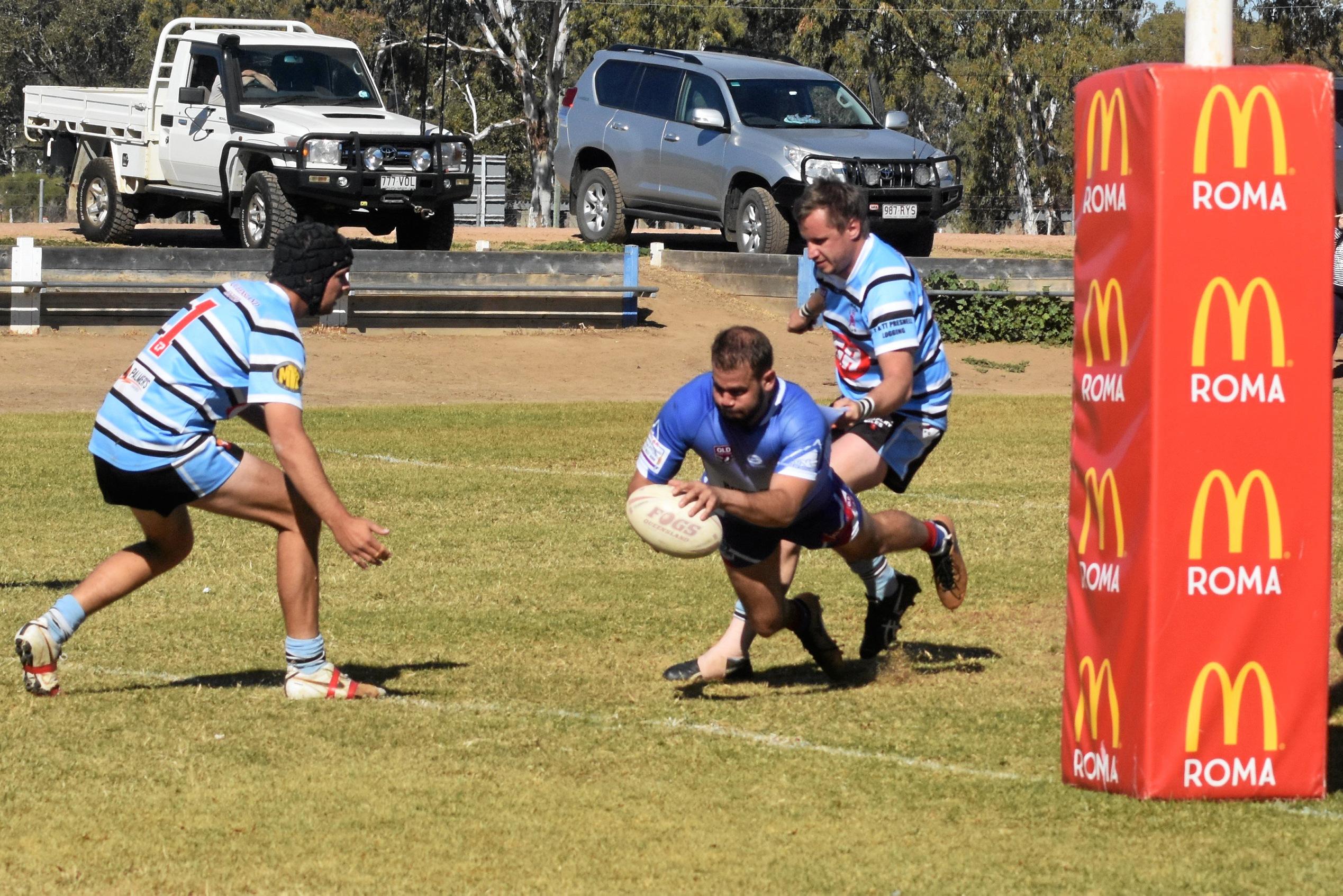 Roma Cities v Miles/Taroom/Wandoan. Reserve grade. Picture: Jorja McDonnell