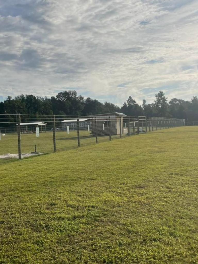 The man’s body was found inside the enclosure at 5 Star Farm near Loris shortly before midnight on Friday night. Photo: Facebook