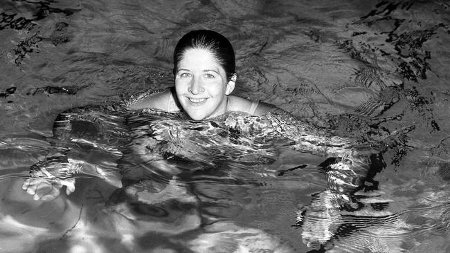 Dinkum Aussie: Dawn Fraser at Brisbane’s Valley Pool in 1962.