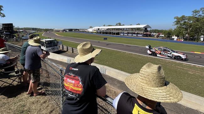 Fans have headed down to the Darwin Supercars at Hidden Valley. Picture: Floss Adams