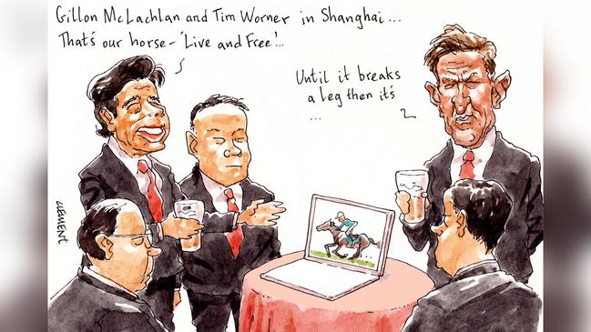 Cartoon: Rod Clement.
