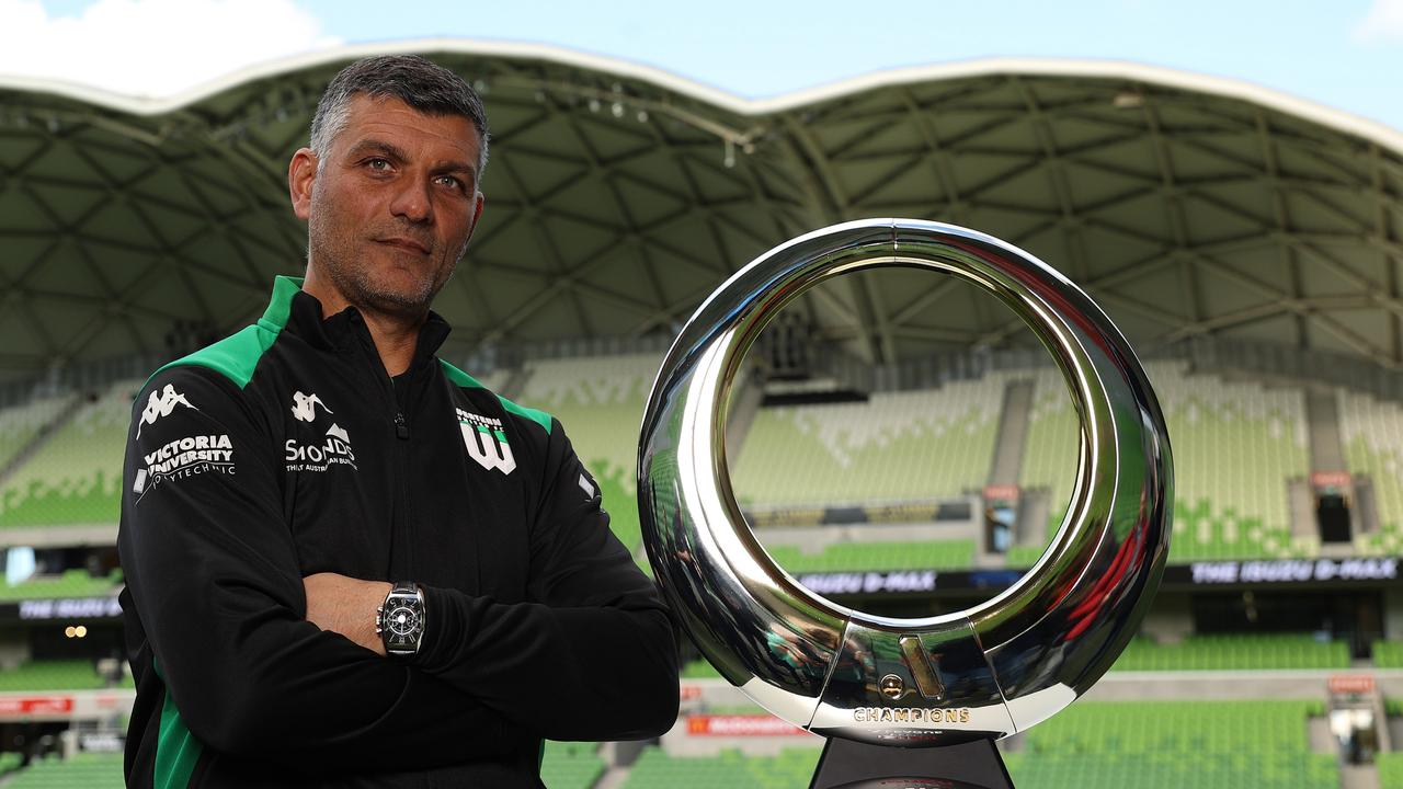 Western United coach John Aloisi has called on football around Australia to be put on hold on A-League grand final day. Picture: Robert Cianflone/Getty Images