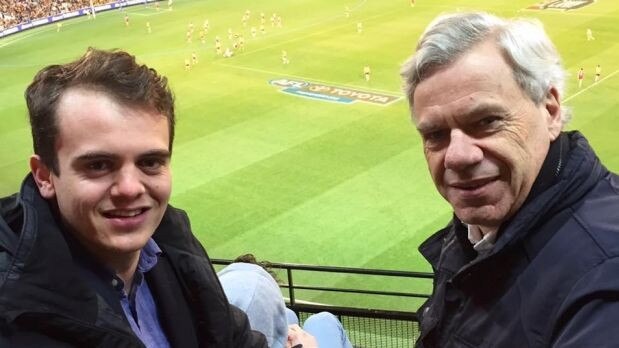 Marcus Bastiaan and Michael Kroger. Picture: Supplied