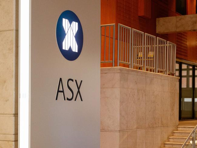 SYDNEY, AUSTRALIA - NewsWire Photos, October 29 2024. GENERIC. Stocks. Finance. Economy. A security guard in the lobby of the ASX Australian Stock Exchange on Bridge Street. Picture: NewsWire / Max Mason-Hubers