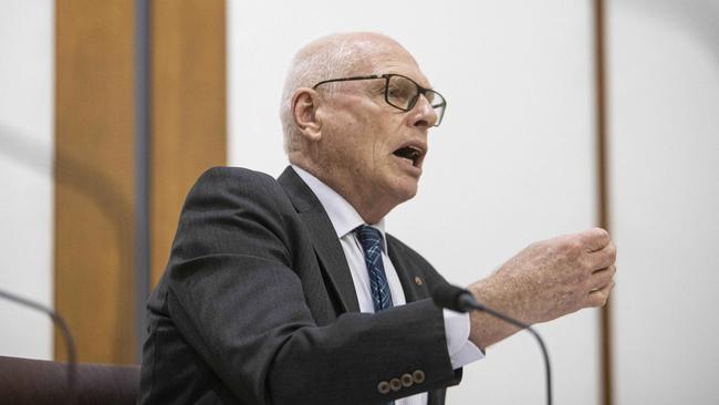 Senator Jim Molan will take a second tilt at a Senate spot in the upcoming Federal election. Picture: NCA NewsWire / Gary Ramage