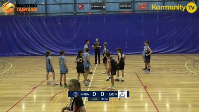 Replay: KHBA Kings v Dominoes (U14 Boys D1) - Basketball Tasmania Under-14 and Under-18 State Championships