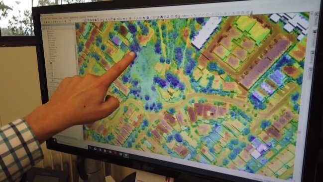 Urban heat mapping shows backyard trees cool suburbs