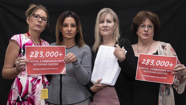 Nikki Jamieson, Jacqui Lambie, Julie-Ann Finney and Colleen Pillen Picture Gary Ramage