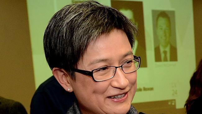 Criticising the Abbott government ... Senator Penny Wong disagrees with the decision not to assist SPC Ardmona financially.