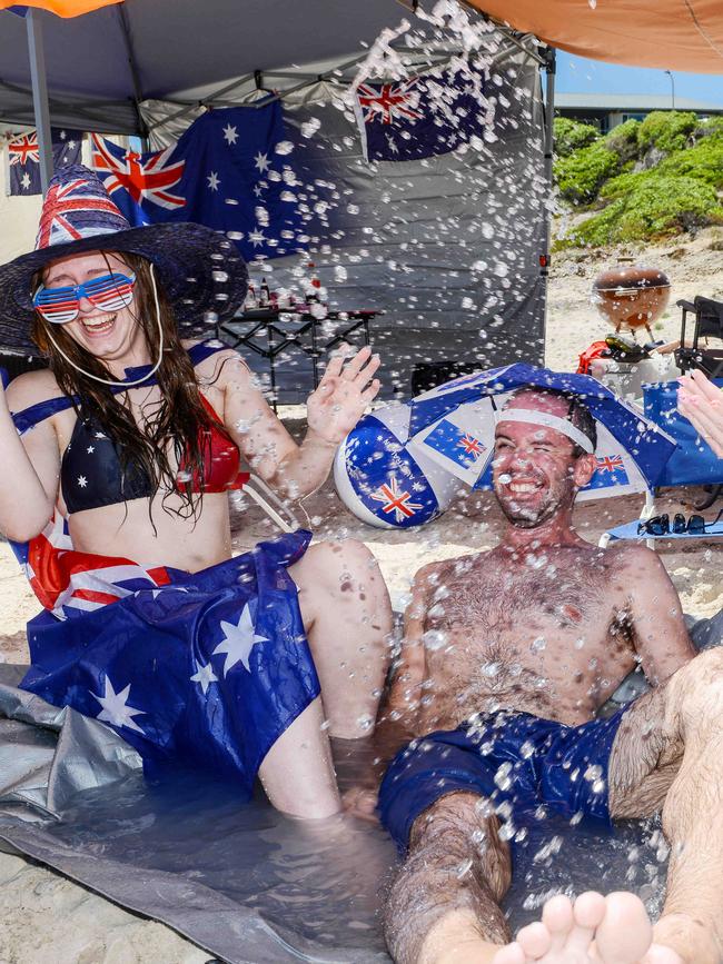 65 per cent of Australians said in a recent poll they want to keep Australia Day on the 26th January. Picture: NCA NewsWire / Brenton Edwards