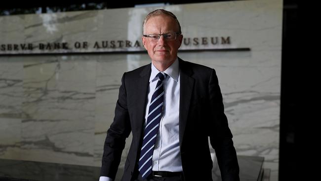 Reserve Bank Governor Philip Lowe. Picture: Jane Dempster/The Australian