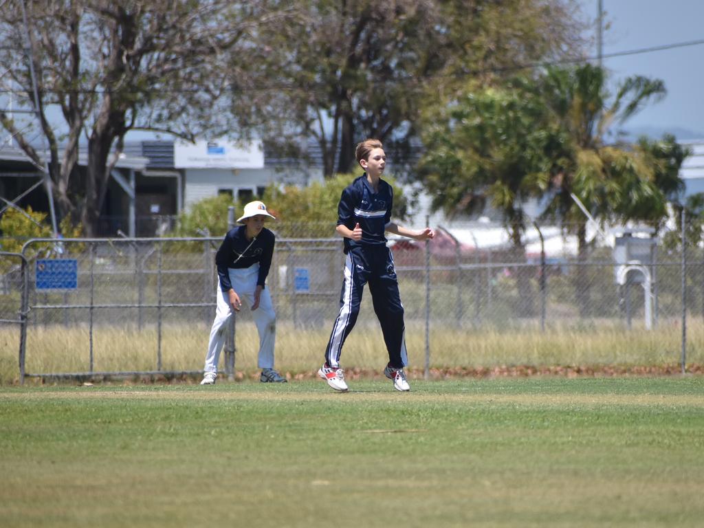 Cameron Tomerini for Brothers U13s cricket, October 25, 2021. Picture: Matthew Forrest
