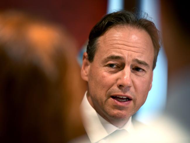 Federal Health Minister Greg Hunt has distanced himself from a radical health plan to increase the cost of booze. Picture: AAP Image/Joe Castro