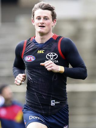 Matt Crouch is a SuperCoach ball magnet. Picture: Sarah Reed