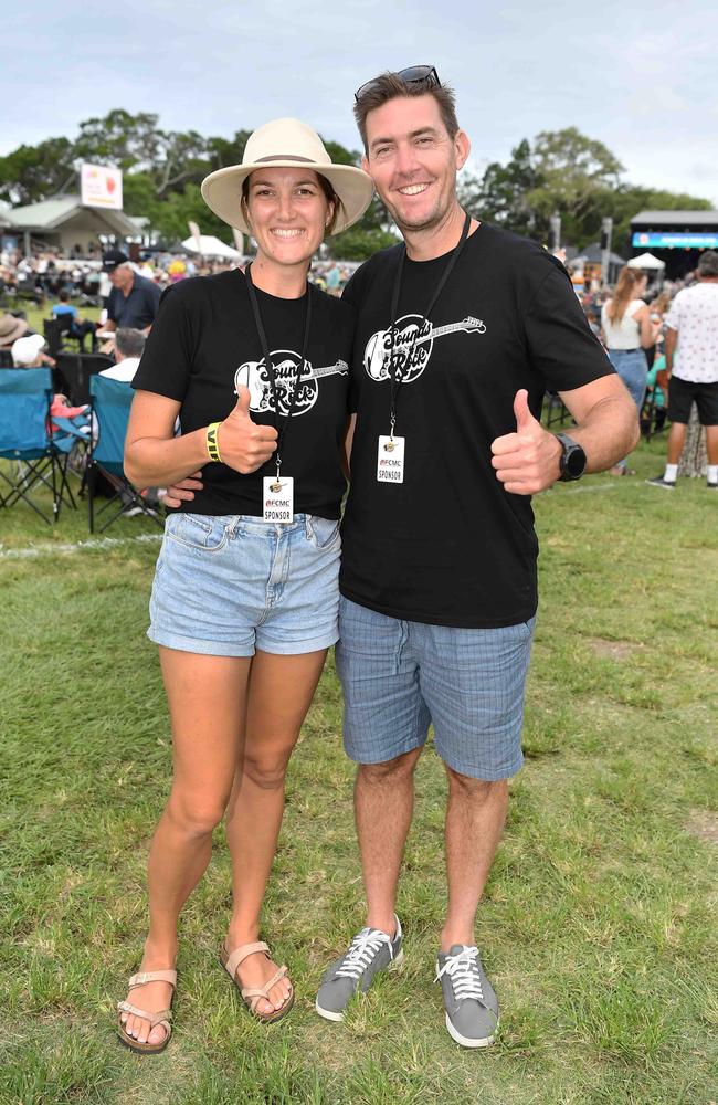 Anita and Daniel Foley at Sounds of Rock 2024 in Hervey Bay. Picture: Patrick Woods.