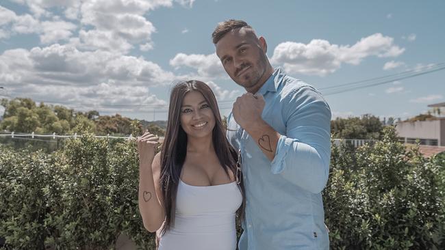 Married At First Sight's Cyrell Paule and Love Island's Eden Dally support the Heart on my Sleeve campaign for World Mental Health Day