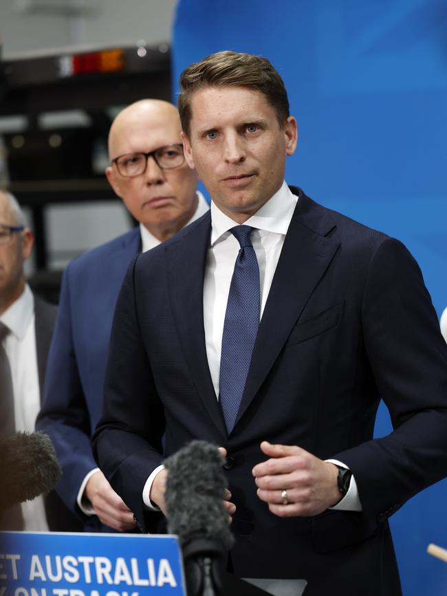 As is Shadow Defence Minister Andrew Hastie. Picture: Richard Dobson / NewsWire