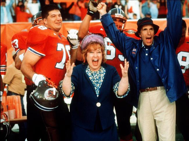 Kathy Bates &amp; Henry Winkler in 1999 film The Waterboy.