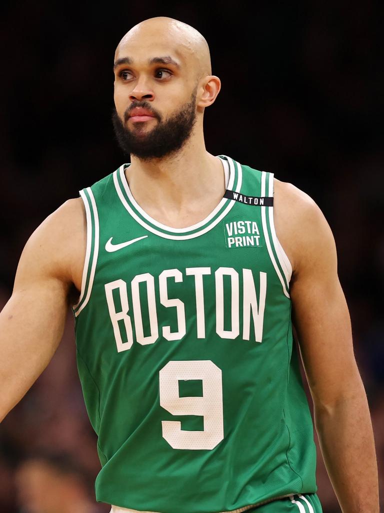 Derrick White got the call up. (Photo by Elsa/Getty Images)