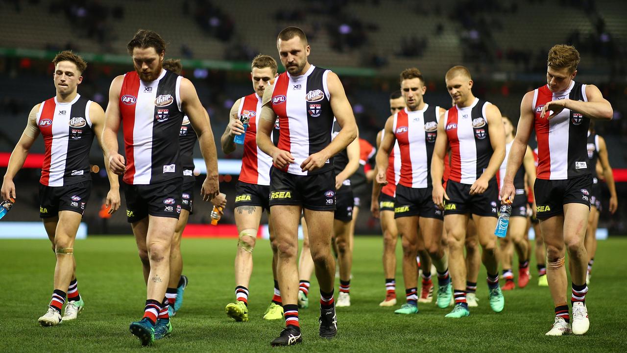 AFL 2018 St Kilda stands by strategic plan, Matt Finnis says no need