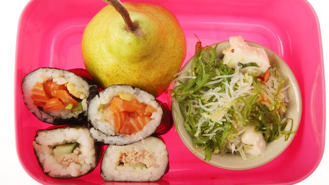 Asian flavours lunchbox. Picture: Norm Oorloff