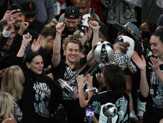 Sandy Brondello is chasing back-to-back WNBA titles. Picture: Sarah Stier/Getty Images