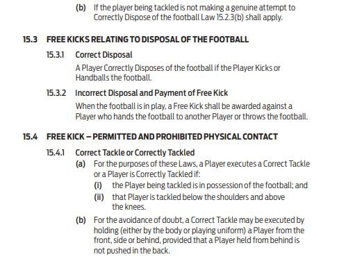 Item 15.3.2 makes it crystal clear.