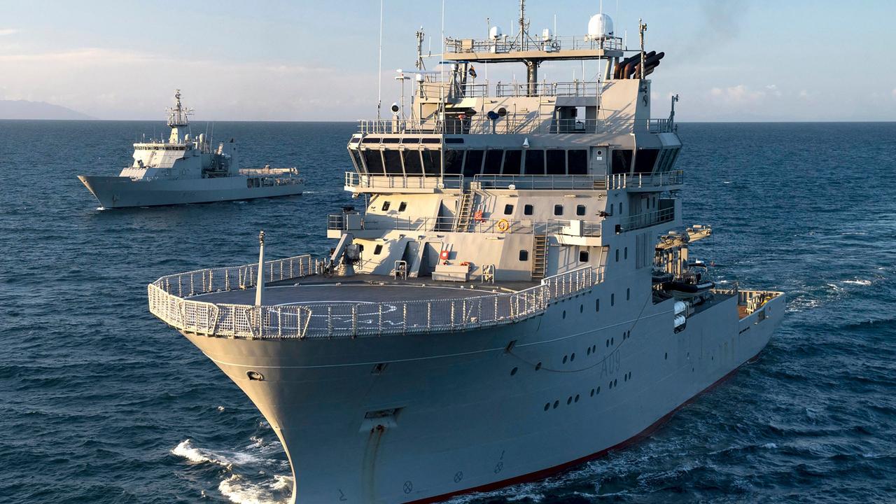 New Zealand bought the $100 million ship in 2019. Picture: NZDF