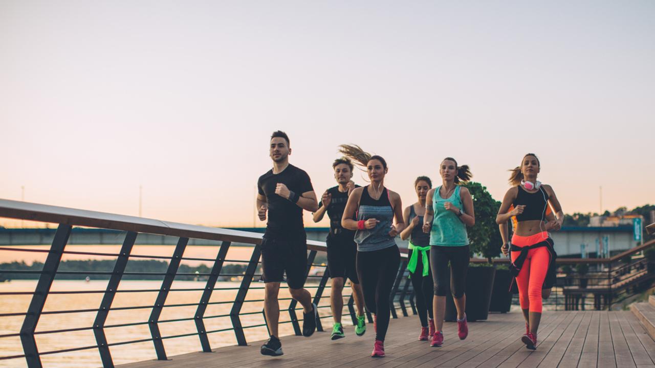 Experts says participating in group sport or exercise is a good way to meet a potential partner.