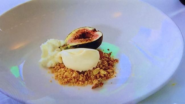 Khanh's dessert that won him a place in the semi-final. Picture: Supplied