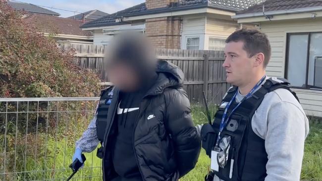 19/05/2023 A man, 19, is expected to face the Melbourne Magistrates' Court this evening after he was charged over the alleged stabbing of a David Jones worker while stealing a handbag on Wednesday. Picture: Victoria Police