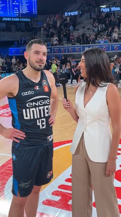 Chris Goulding speaks after victory over 36ers.