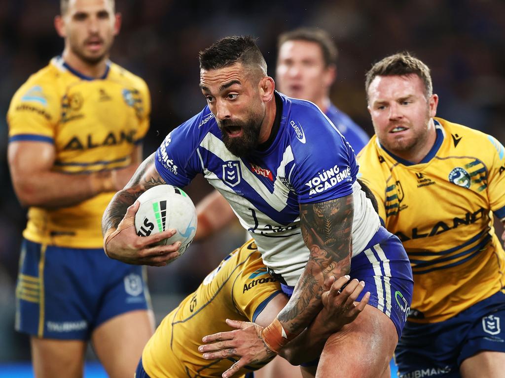 Vaughan ended his NRL career with the Bulldogs this year.